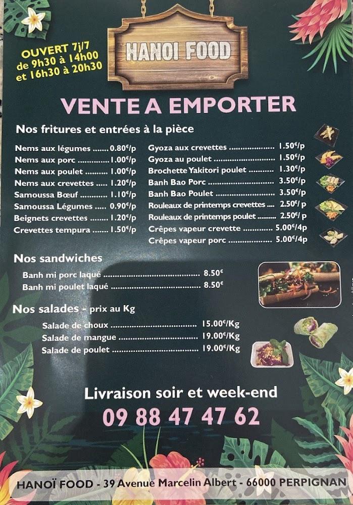 Hanoi Food - Menu Image 1